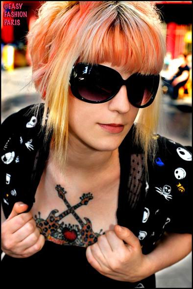 girl rock hairstyles. dresses girl punk rock