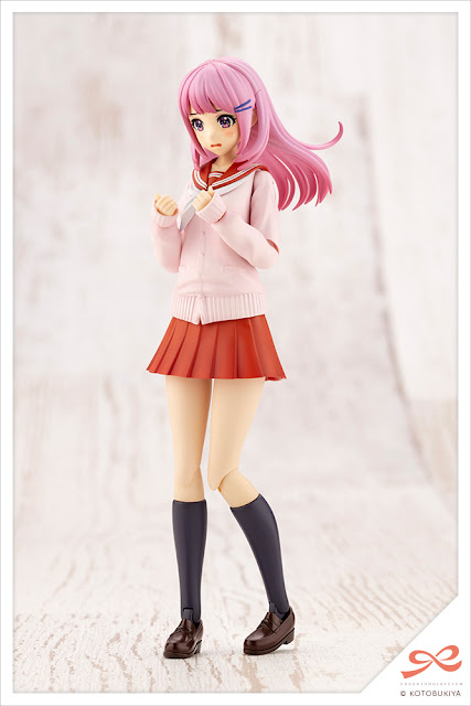 Figuras: Model Kit de Yuki Madoka de la línea Sousai Shojo Teien, Kotobukiya