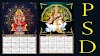 2021 Calendar PSD 