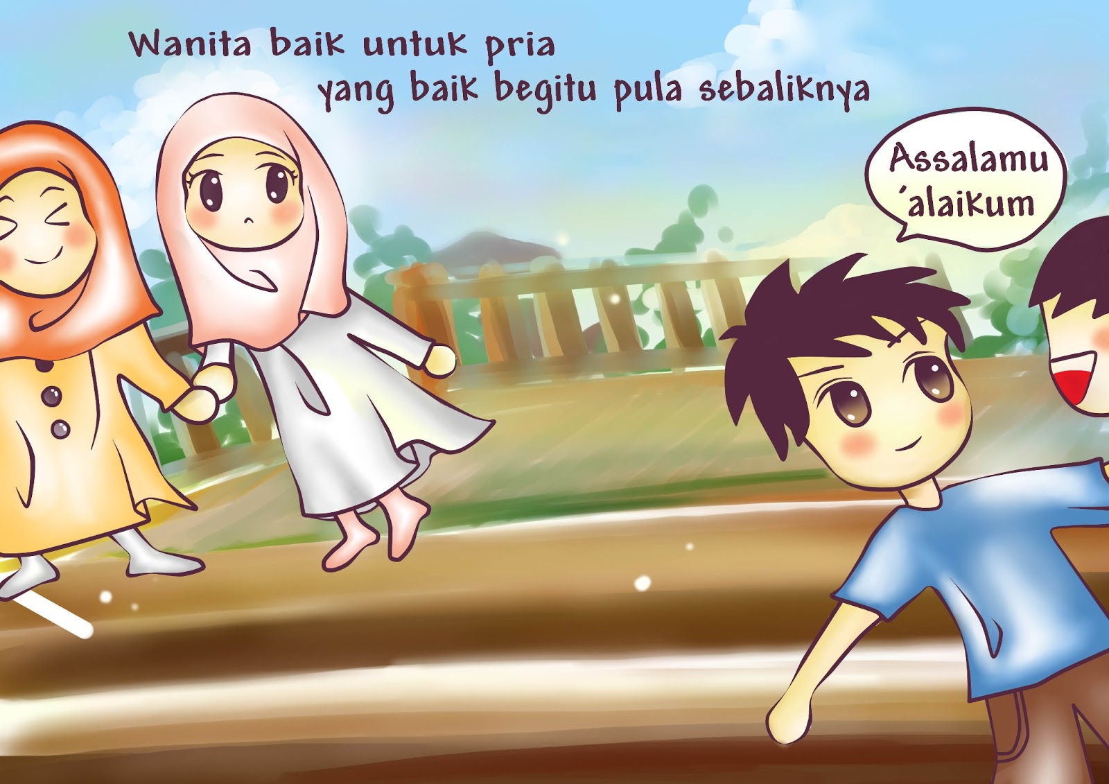 DAKWAH ISLAMI PACARAN NYOL NYOL COMIC SERIES CHAPTER 1