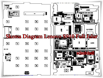 Skema Diagram Lenovo S910 Full Jalur