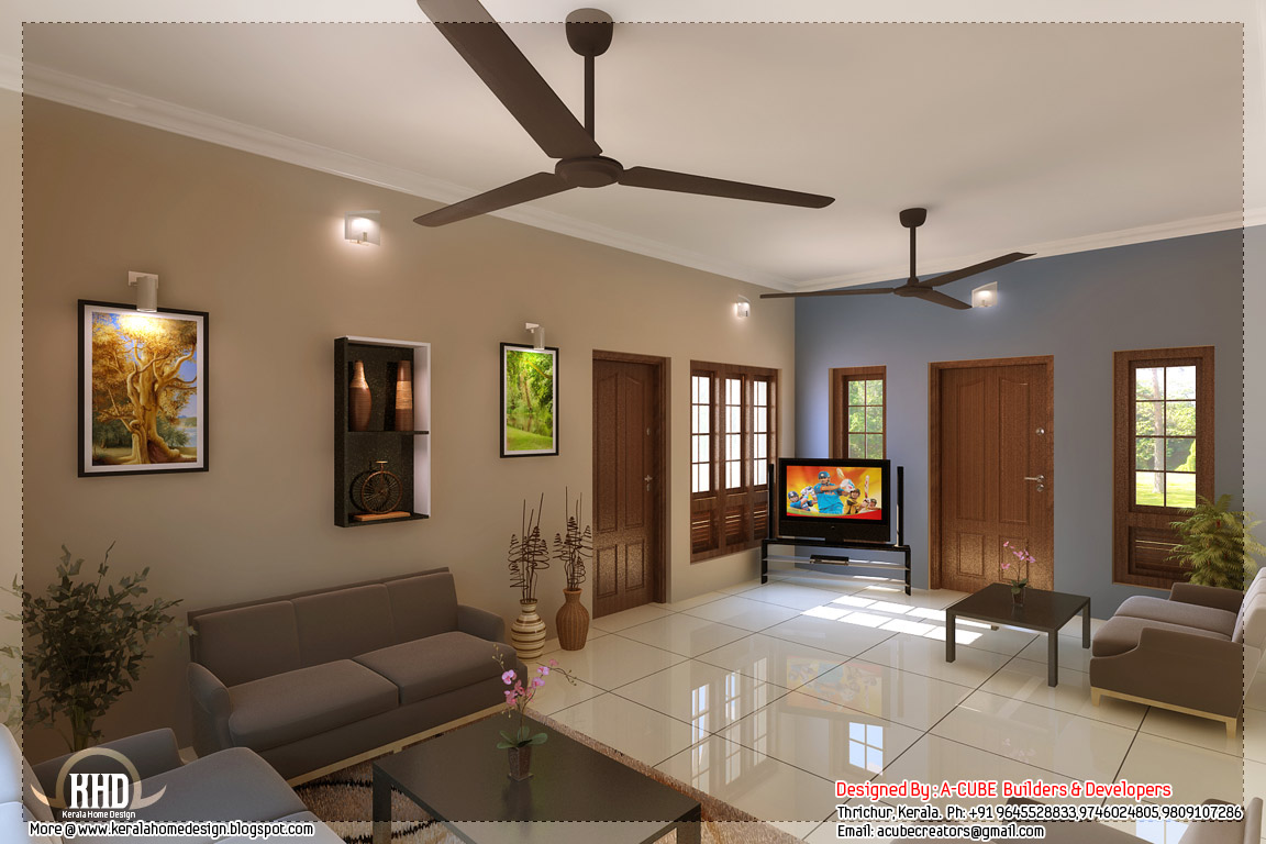 Kerala style home interior designs  Kerala home design and floor 