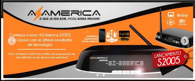 Nova Atualização AZAmérica s2005 - 24/03/2015