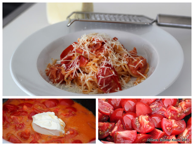 Spaghetti mit Mascarpone und Tomaten | Arthurs Tochter kocht. Der Blog für Food, Wine, Travel & Love von Astrid Paul
