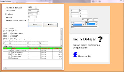 Source Code VB6 Penerapan Algoritma Fuzzy C-Means