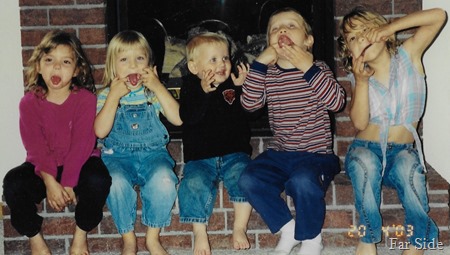 Grands making faces 2003