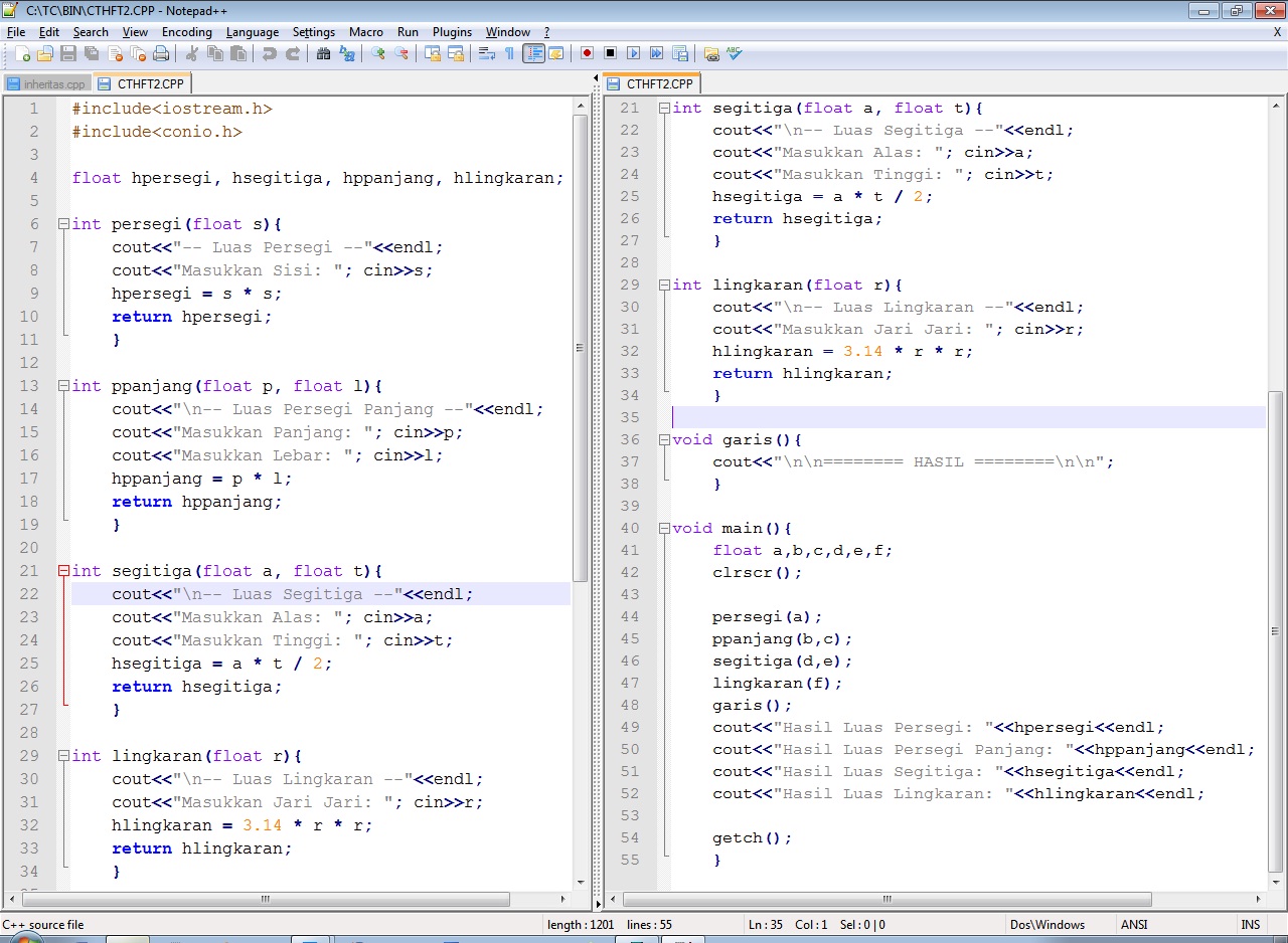 Program Fungction pada C++  Mr.Dark Wizard