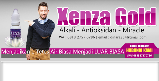 √ Interaksi Air Alkali Dalam Perut | Xenza Gold Herballove