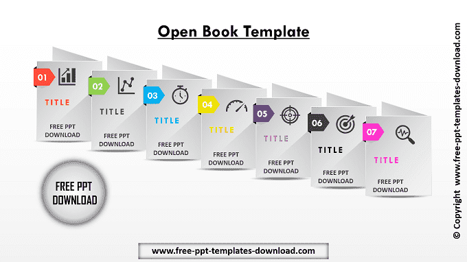Open Book PowerPoint Template | Free PPT Download