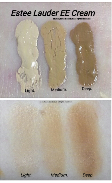 Estee Lauder EE Even Enlighten Cream Review & Swatches of Shades