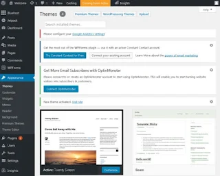 activate wordpress theme - bongolives.com