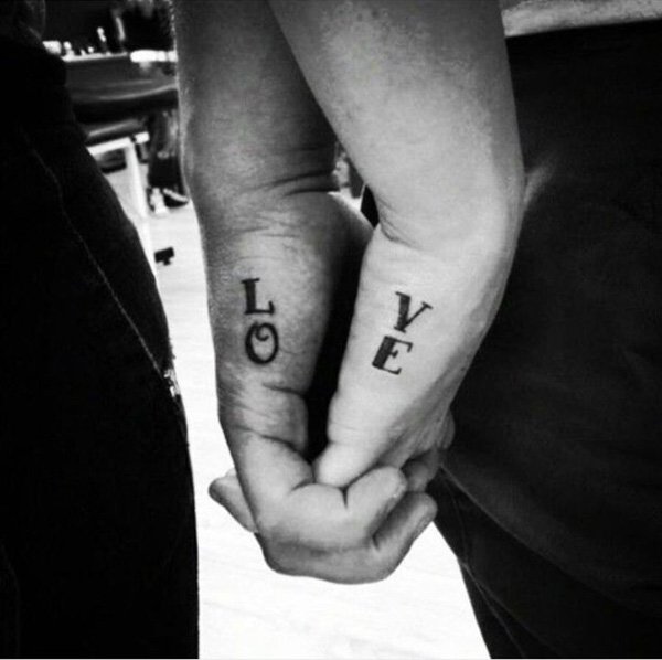 30 ideias de Tatuagens para Casais apaixonados