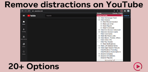 隱藏YouTube推薦清單、留言等不需要的內容，看影片不受干擾