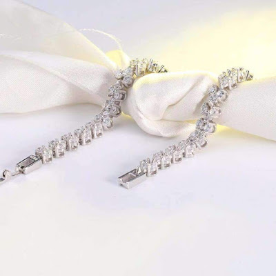 Cubic Zirconia Luxury 86 Pieces AAA Grade CZ Tennis Bracelet