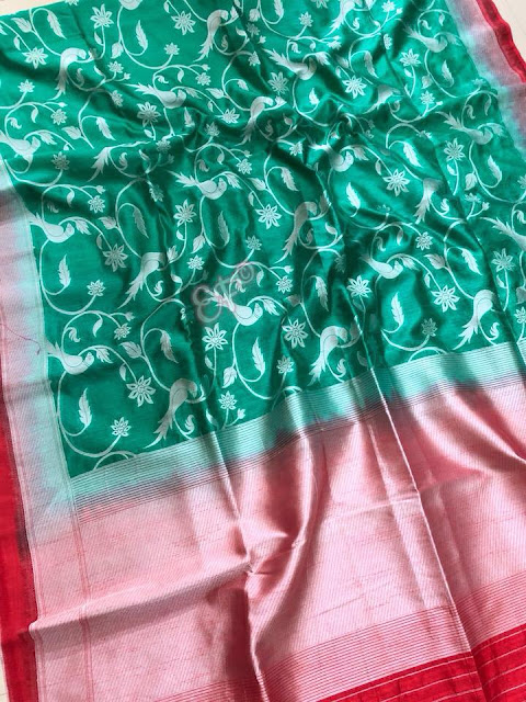  Katan Blended Dupion Sarees