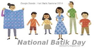 Google Rayakan Hari Batik Nasional: Bagaimana dengan anda?