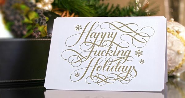 Beautifully Profane Christmas Cards