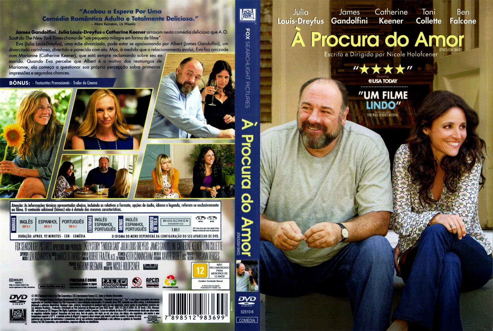 Capa DVD À Procura Do Amor
