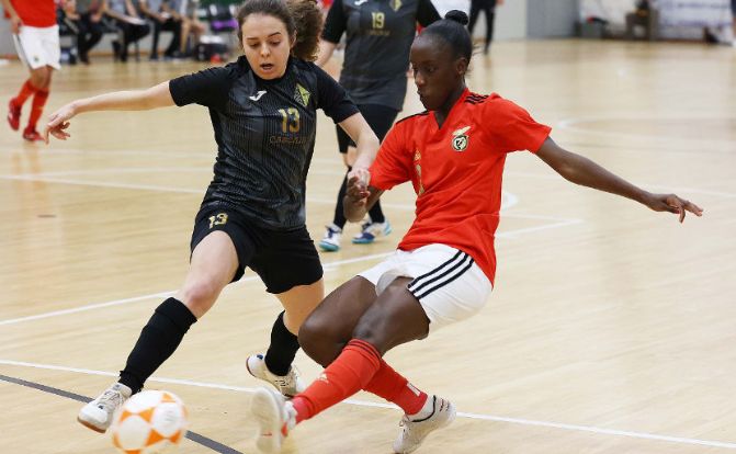 Benfica Campeão Nacional 2020/21 em Futsal Feminino