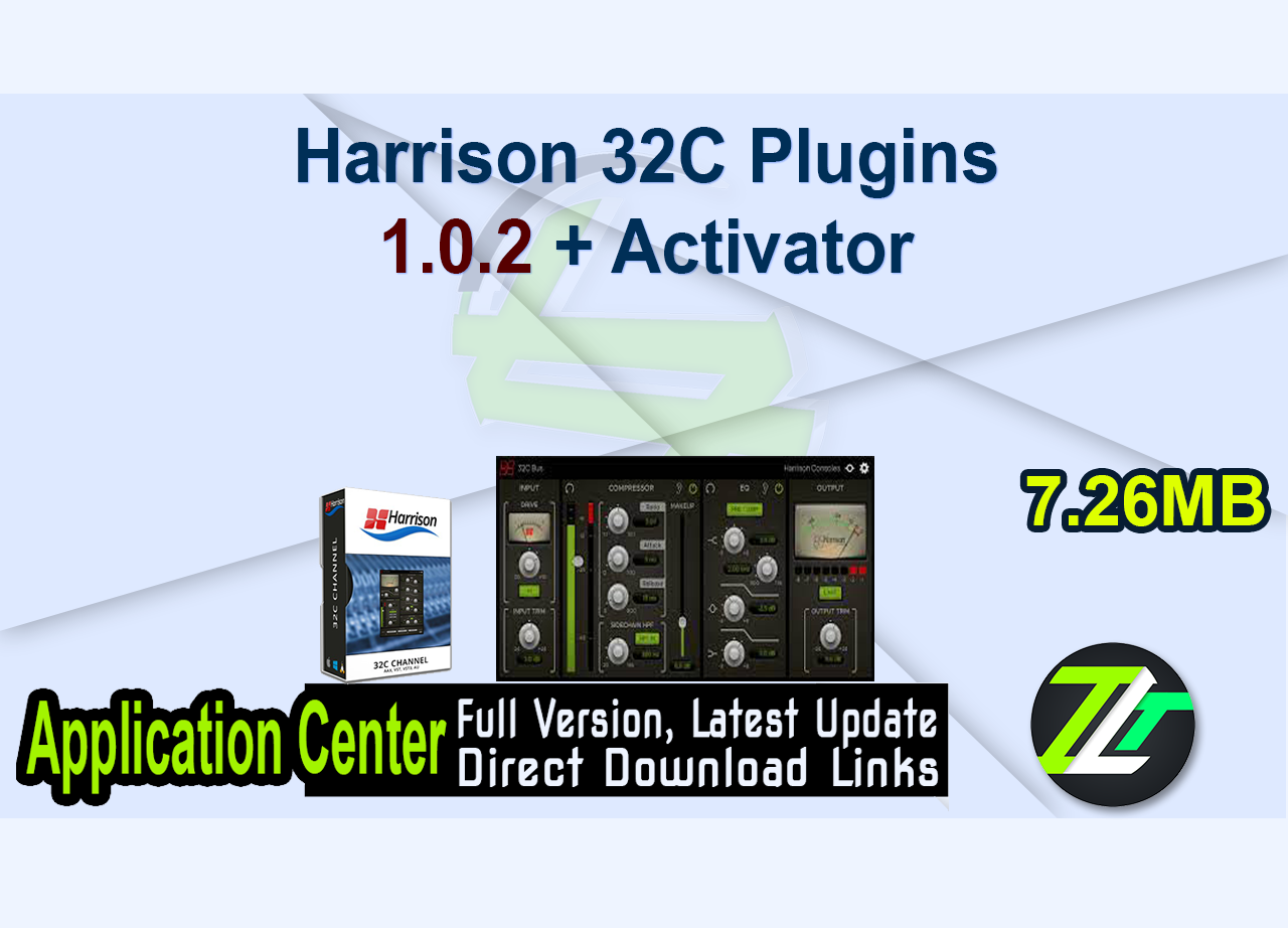 Harrison 32C Plugins 1.0.2 + Activator