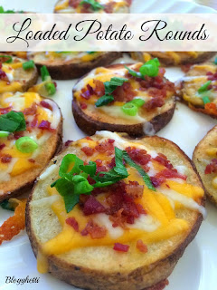 Loaded Potato Rounds from Blogghetti