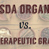USDA Organic vs. "Therapeutic-Grade" Essential Oils