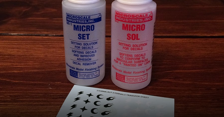 How I Apply Decals - The Microset & Microsol Method (My Old Method