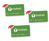 Concorso Natale con TheFork : vinci gratis 35 Gift Card fino a 100 euro