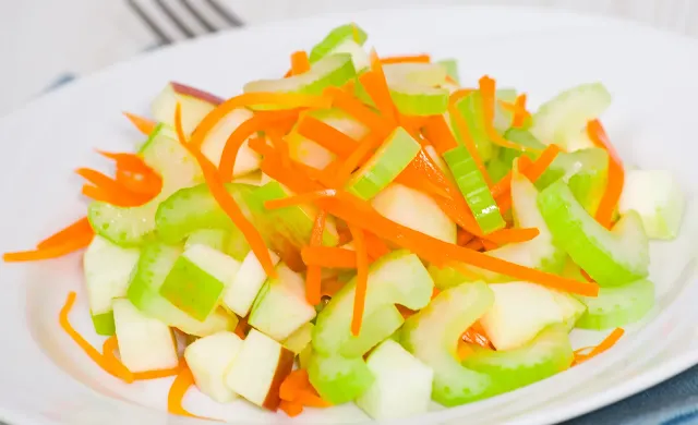 How To Make Celery and Carrot Salad