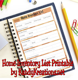 Get your home organized in case of an emergency by having a Home Inventory List. It's easy to use this free printable to write down your valuable possessions before a move or disaster and be prepared.