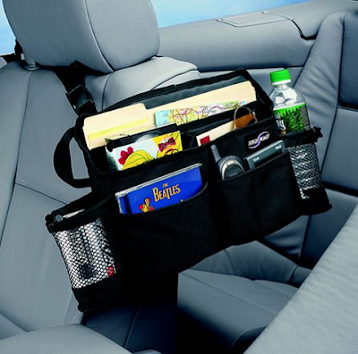 car organizer for passenger seat