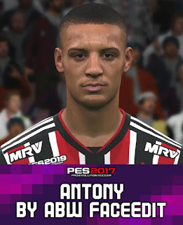 PES 2017 Faces Anthony by ABW