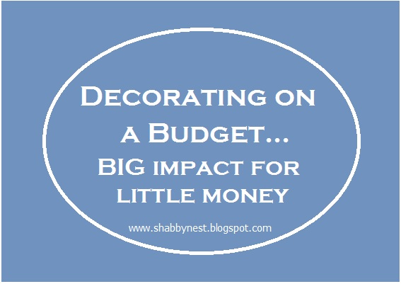 Decorating Your Home On A Budget Big Impact For Little Money