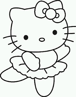 Dibujos de Hello Kitty para Pintar, parte 2