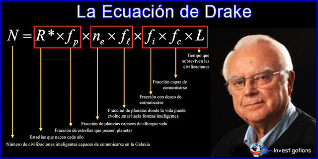 La Ecuación de Drake - Cuál es la probabilidad de  encontrar Vida Extraterrestre en nuestra Galaxia