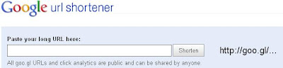 Google url Shortener