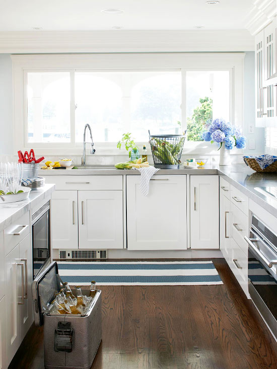 2013 White Kitchen Decorating Ideas from BHG | Modern Furniture