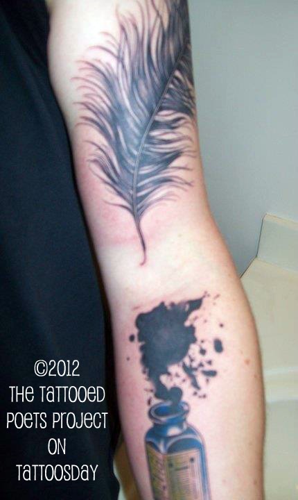 feathers for men tattoo