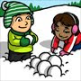 Snow u n me..haha