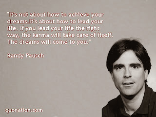 Randy Pausch quote