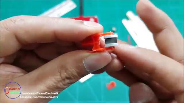 Cara Membuat Mainan  Remote Control Tank Mini dari Korek 