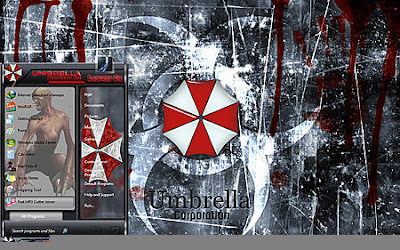 THEME WINDOWS 7 UMBRELLA CORP FULL GLASS