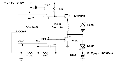 Step up Down DC - DC Converter Circuit Diagram