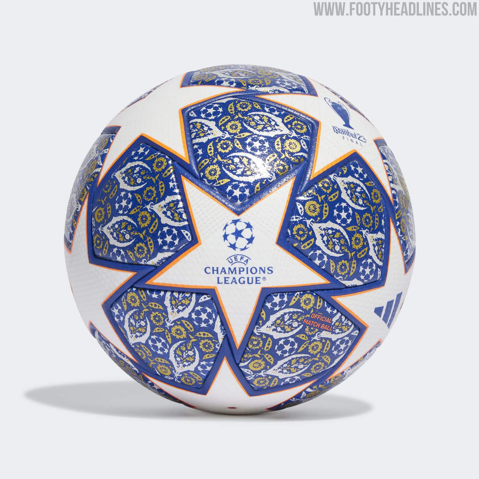 Apresentada bola oficial da final da UEFA Champions League 2023