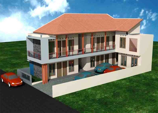 Desain Rumah Kost Hemat Biaya