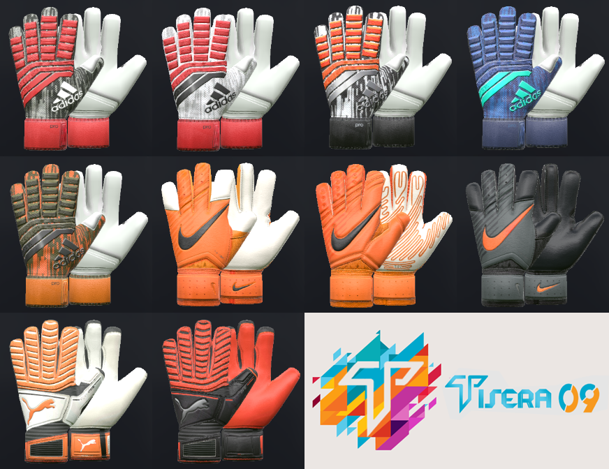 AIO new glovepack for PES 2017 and PES 2018