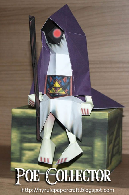 Ocarina of Time Poe Collector Papercraft