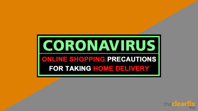 online shopping precaution for home delivery