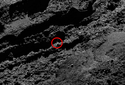 Comet 67P strange anomalies and UFO.