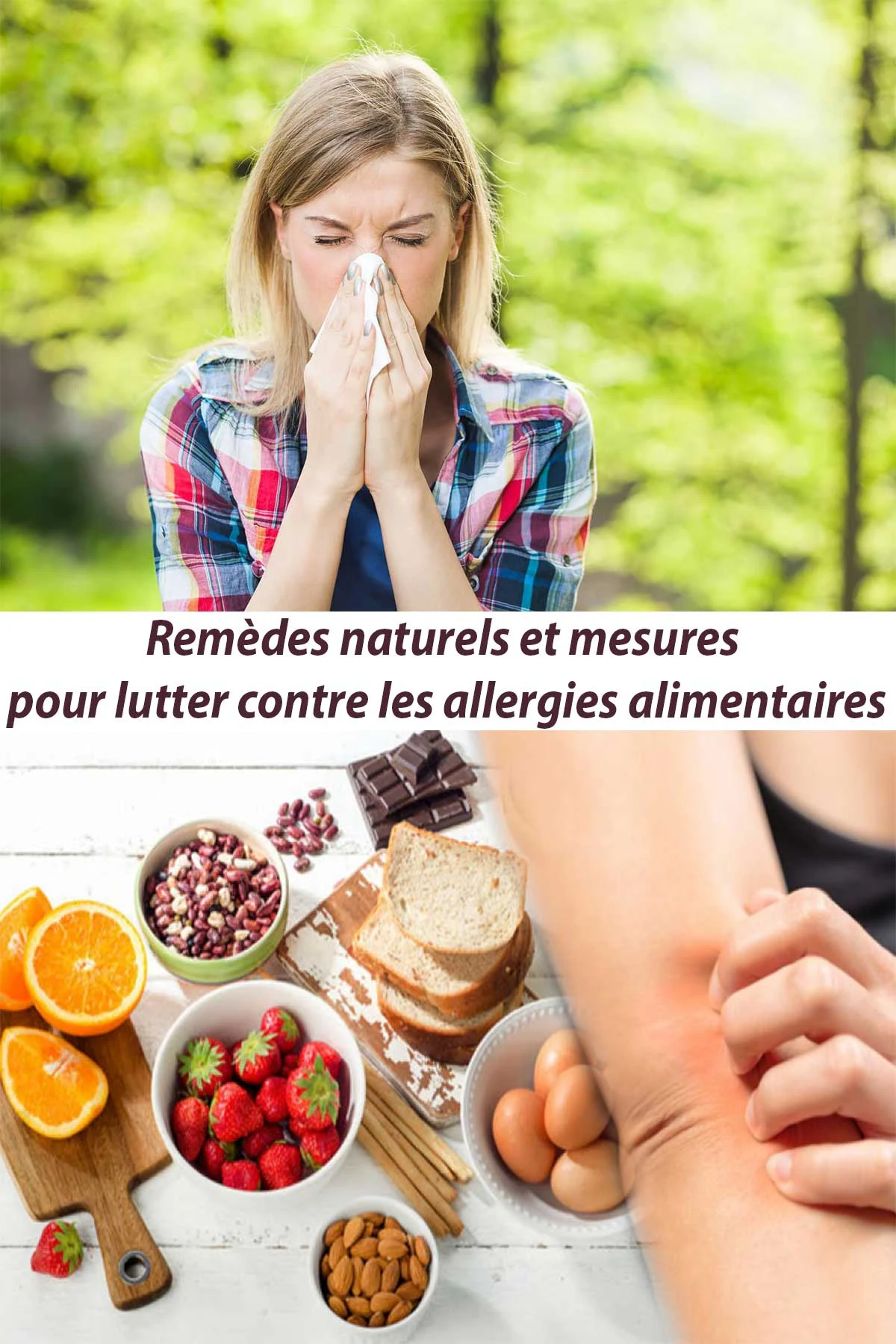 Remèdes naturels et mesures pour lutter contre les allergies alimentaires